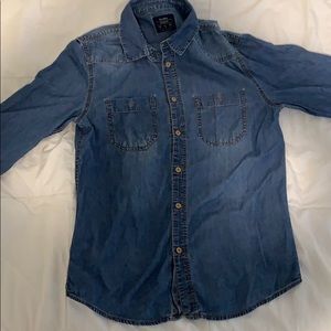 Denim shirt Bershka S size